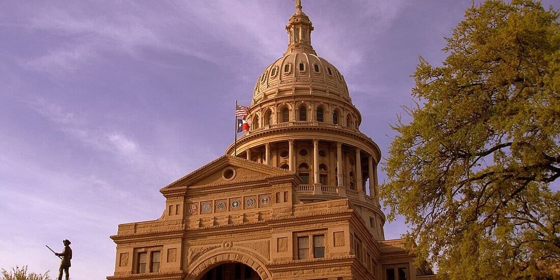 The Texas State Capitol in Austin